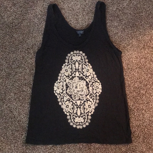 Topshop Tank Top US 8 - Picture 1 of 4